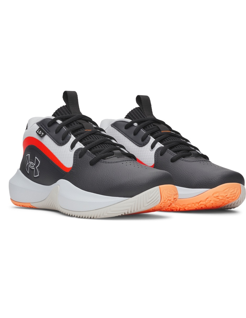 Tenis UA Lockdown 7 Gry para básquetbol Under Armour unisex