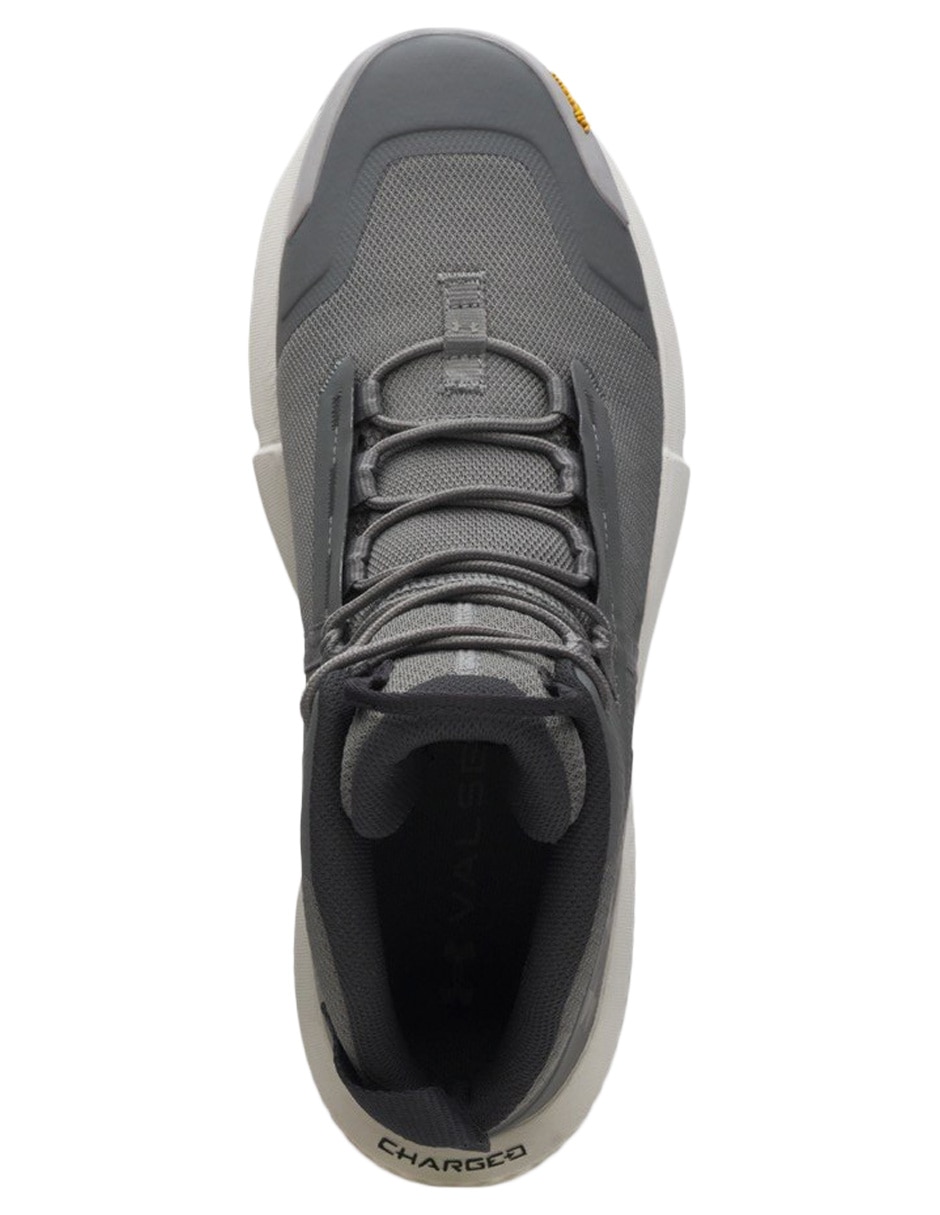 Tenis ua charged valsetz mid para senderismo under armour de hombre