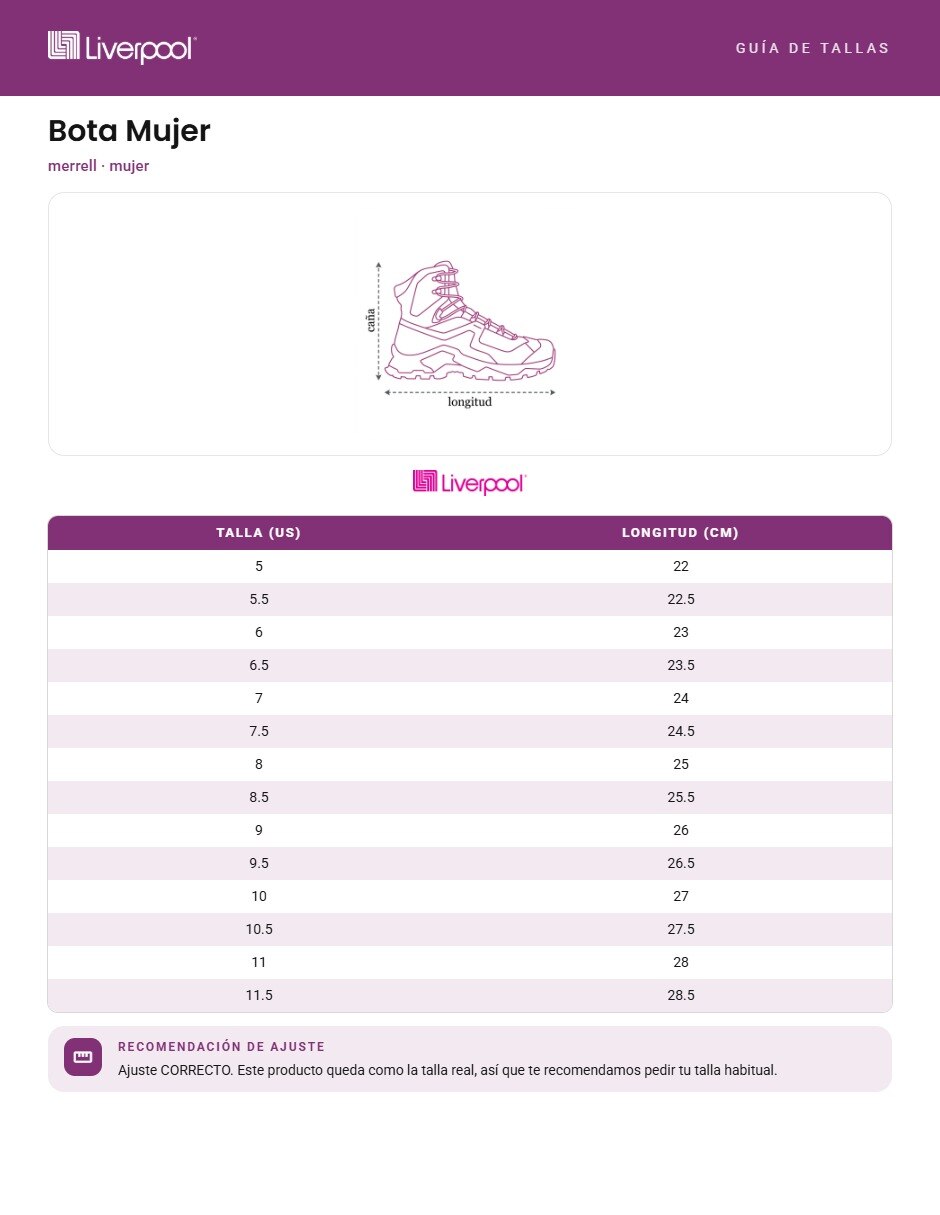 Bota hiking Accentor para mujer 7