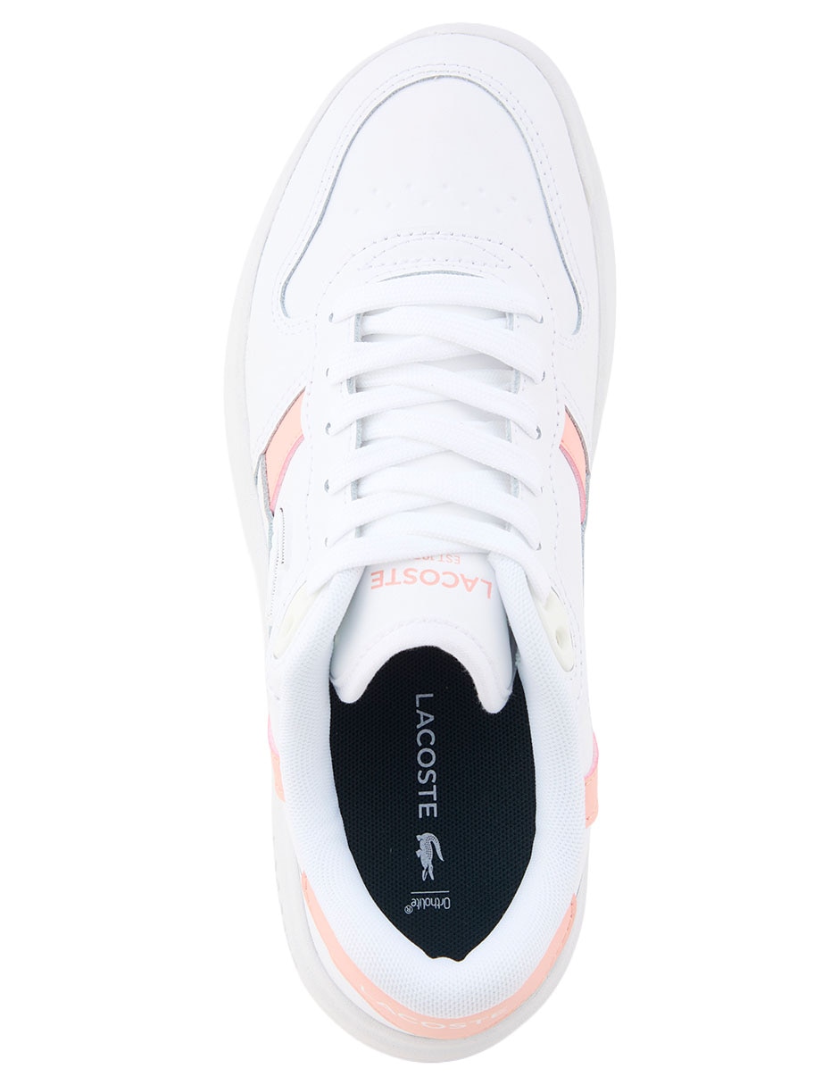 Tenis t-clip para golf lacoste de mujer
