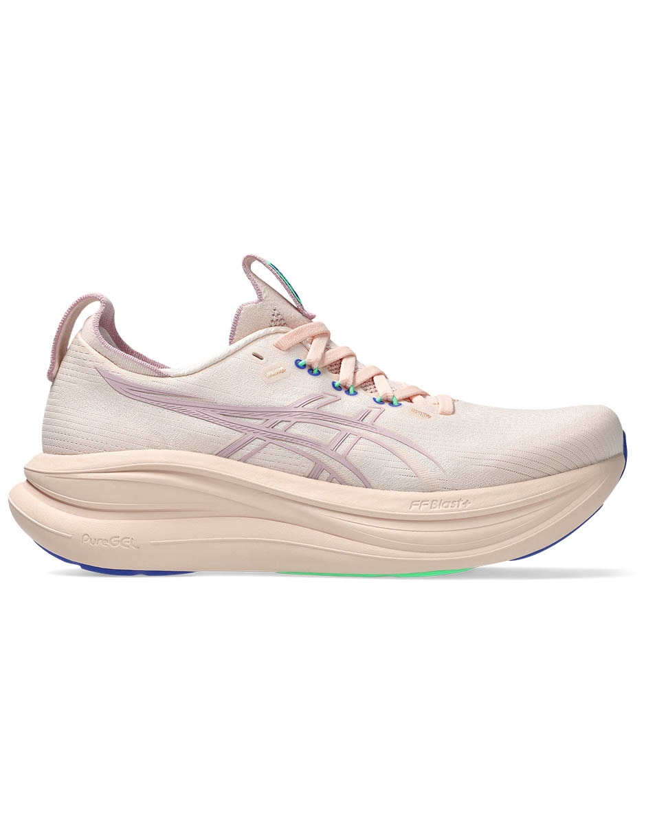 Tenis Gel-Nimbus 28 para correr de mujer
