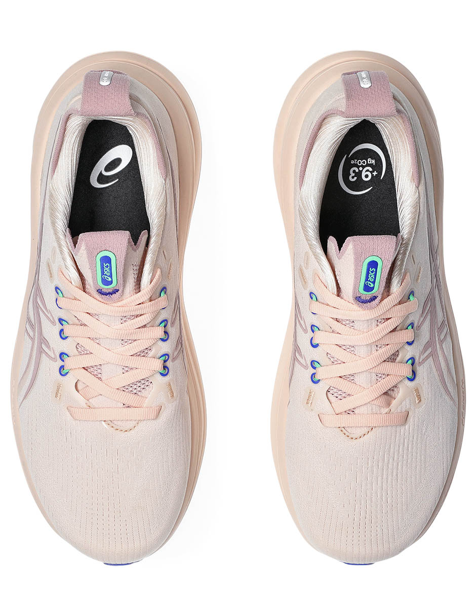 Tenis Gel-Nimbus 28 para correr de mujer