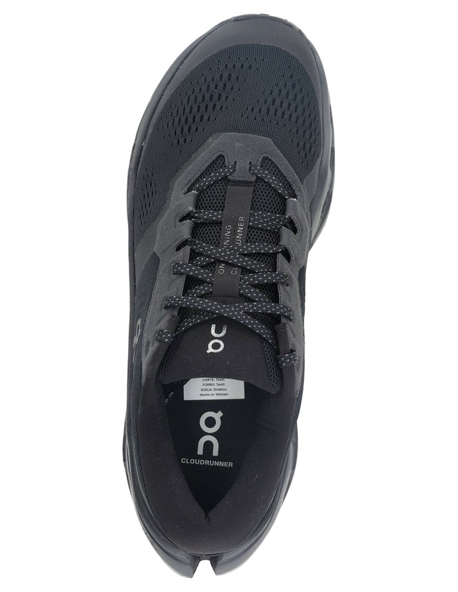 Tenis Cloudrunner para correr On de hombre