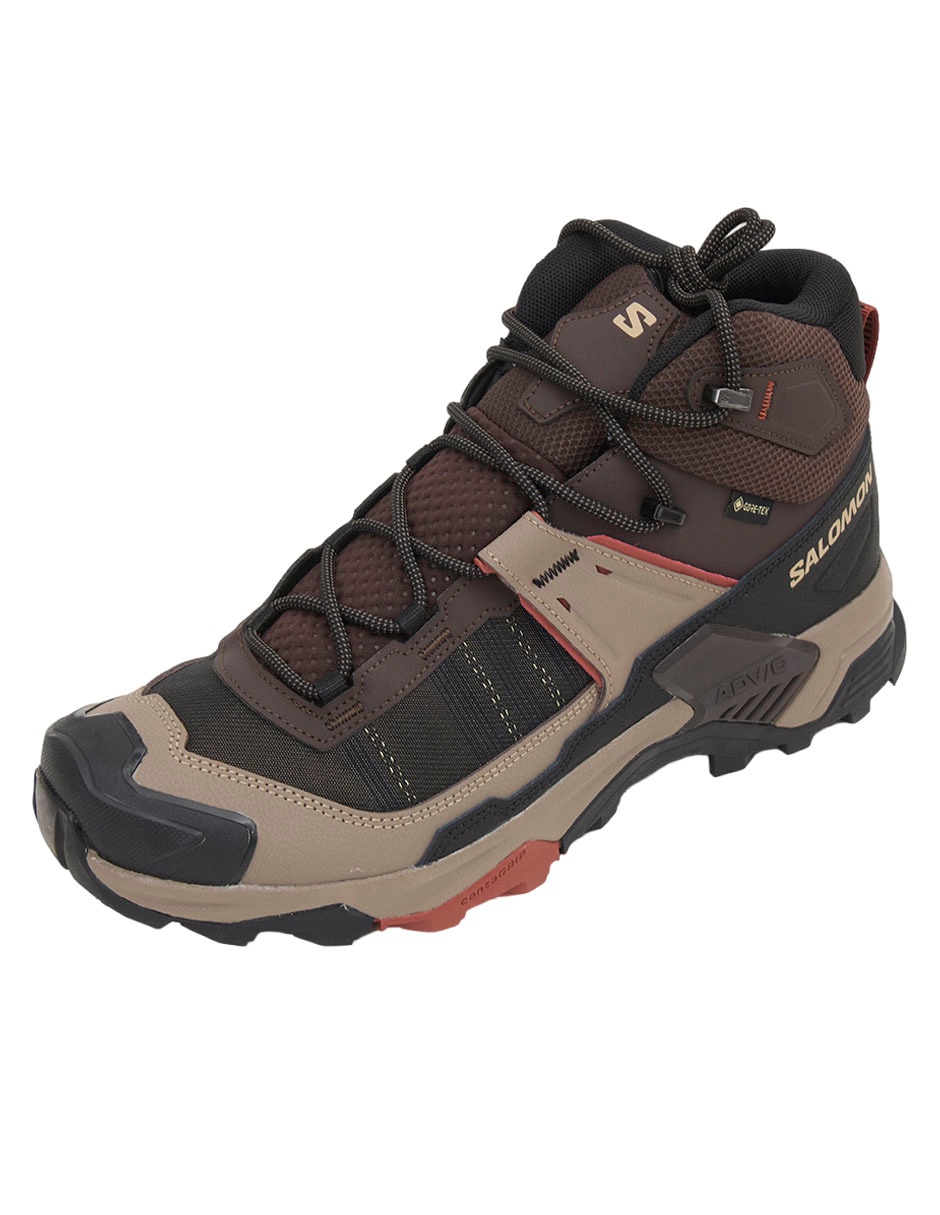 Tenis X Ultra 5 Mid Gore-Tex Para Montañismo Salomon De Hombre