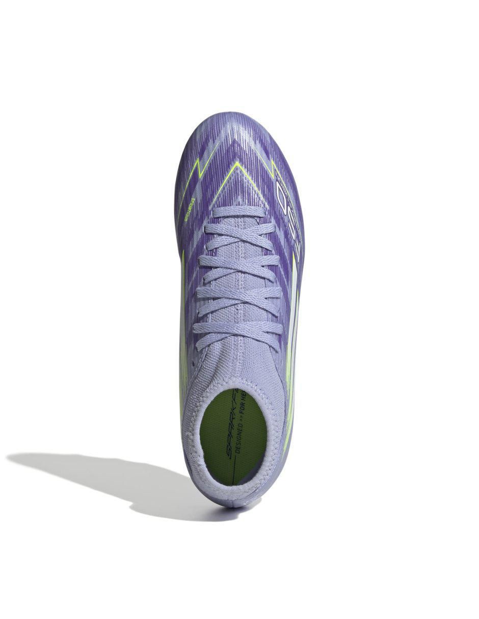 Tenis F50 Sparkfusion para fútbol de mujer 5