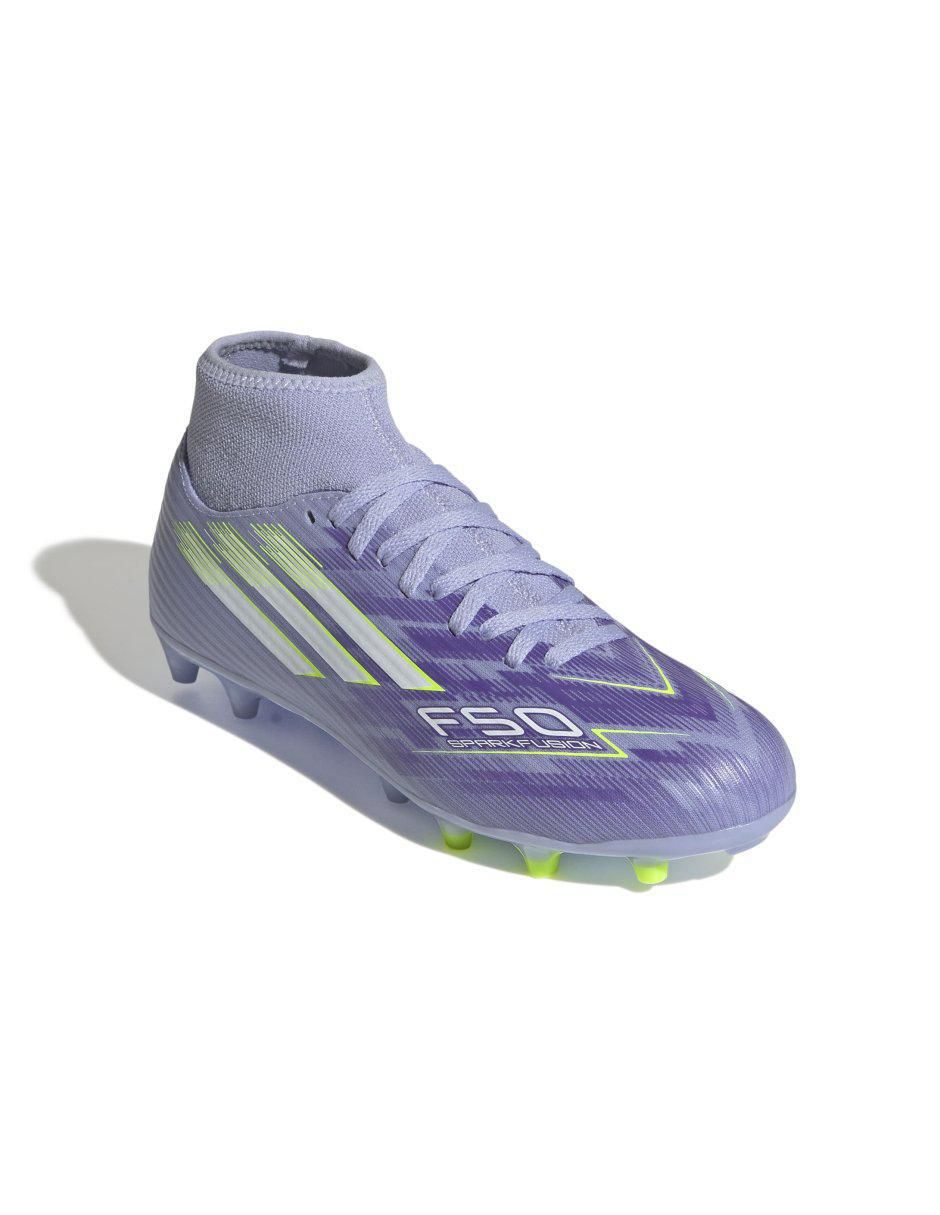 Tenis F50 Sparkfusion para fútbol de mujer