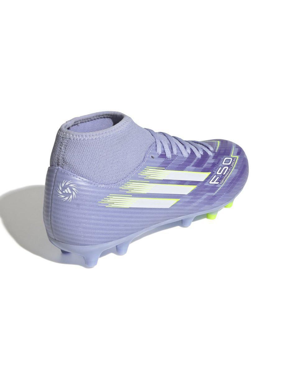 Tenis F50 Sparkfusion para fútbol de mujer 9