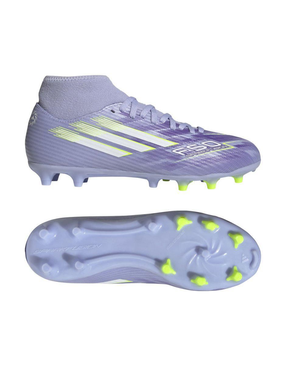 Tenis F50 Sparkfusion para fútbol de mujer 7