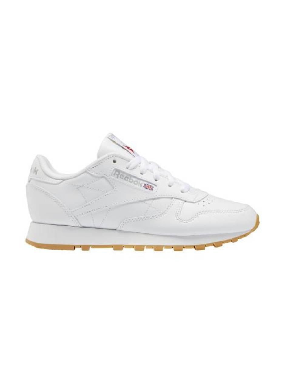 Tenis de piel Reebok Classic Leather de mujer para correr