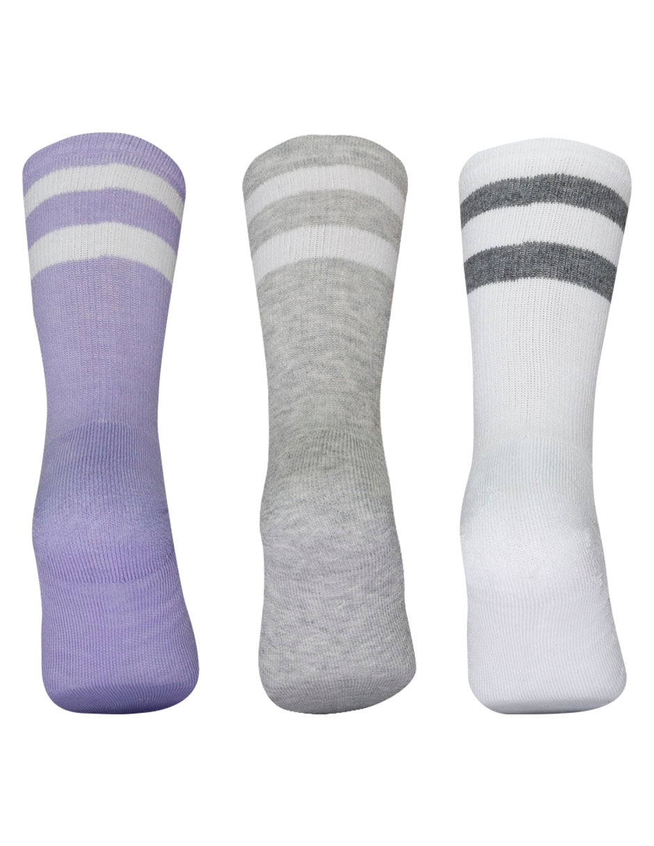 Calceta para entrenamiento para mujer 3 pares 2