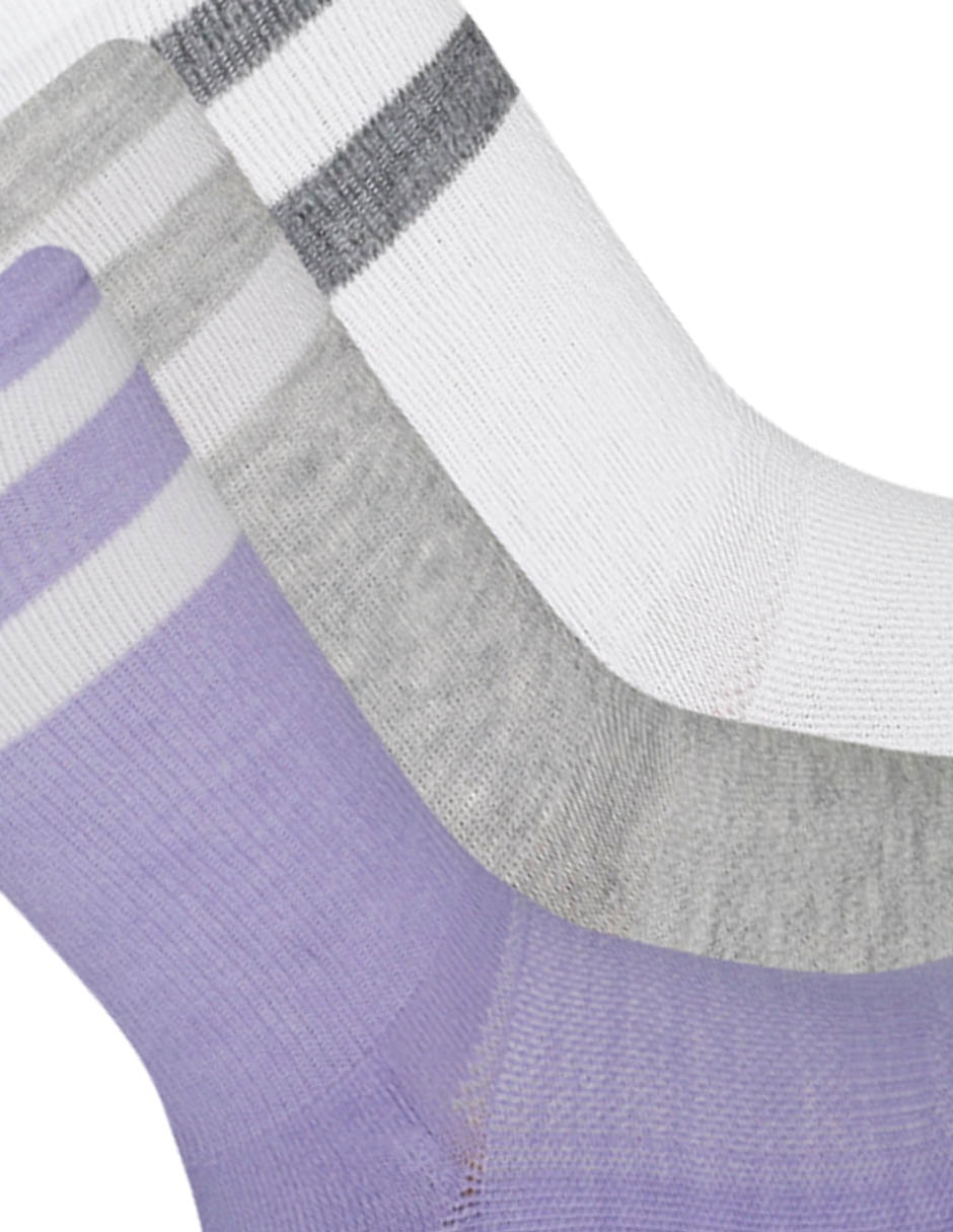Calceta para entrenamiento para mujer 3 pares 4