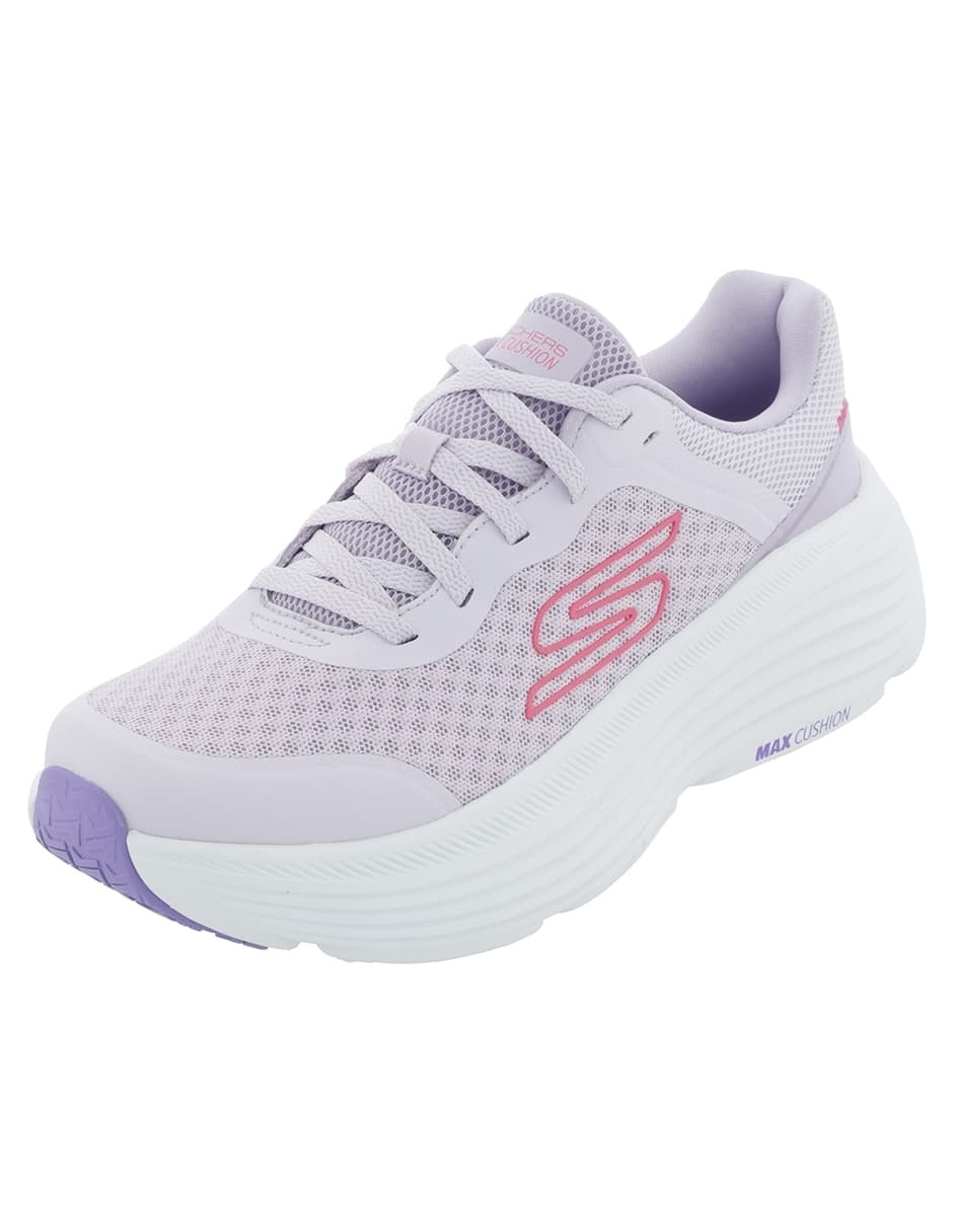 Tenis para entrenamiento skechers max cushioning edeavour de mujer