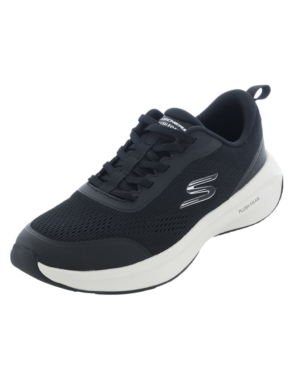 Tenis para entrenamiento skechers plush foam de mujer