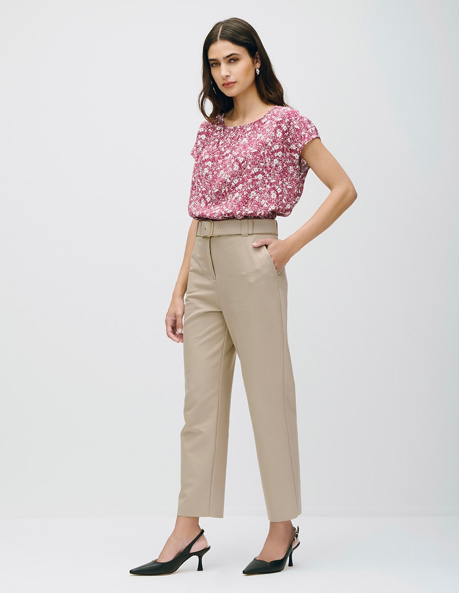 Blusa manga corta para mujer 2