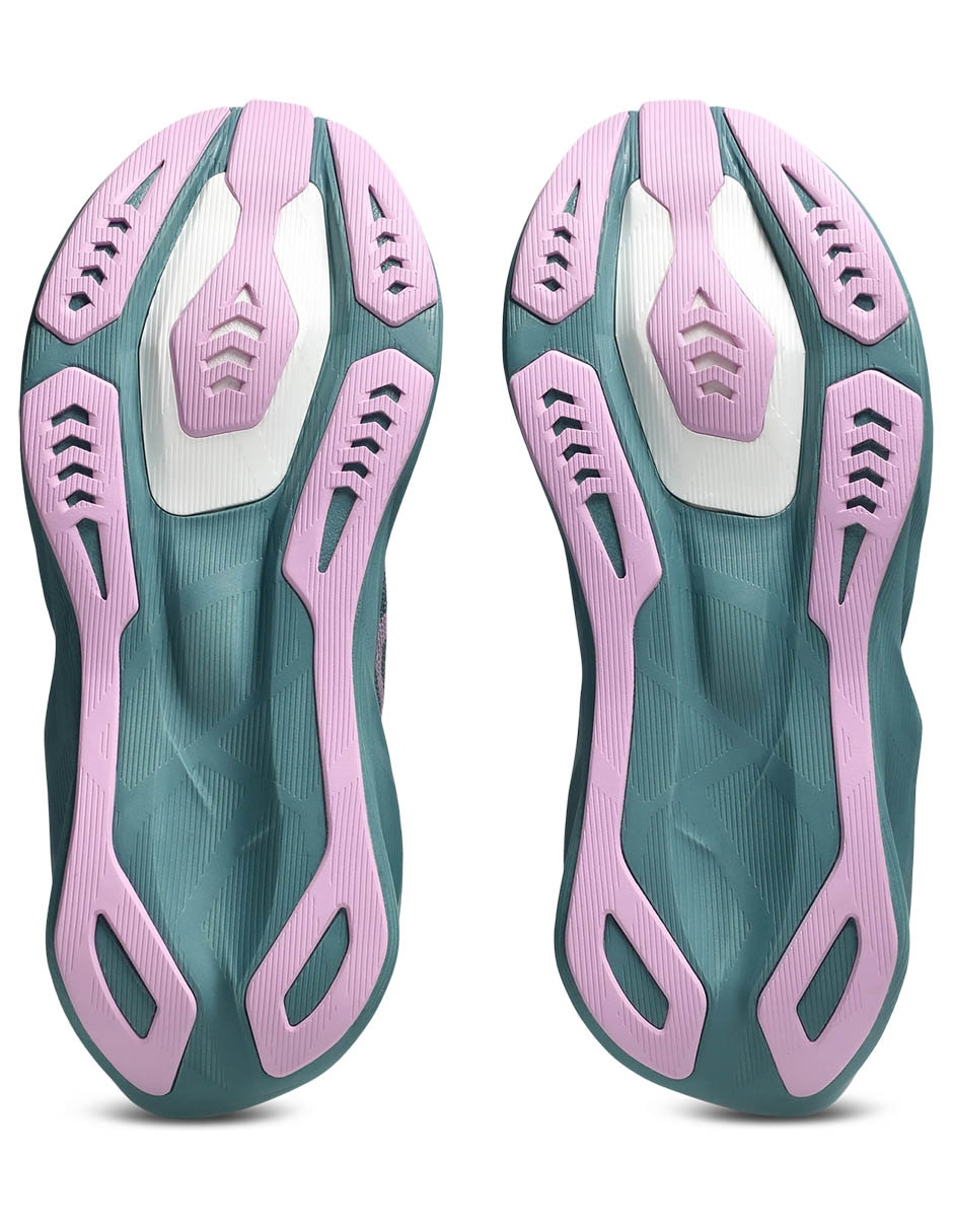 Tenis novablast 6 para correr asics de mujer