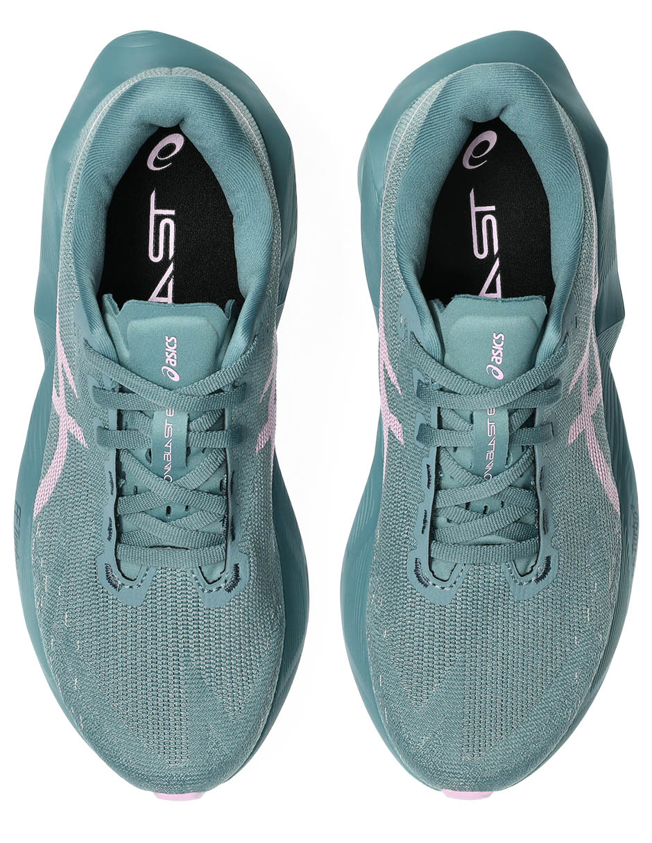 Tenis novablast 6 para correr asics de mujer