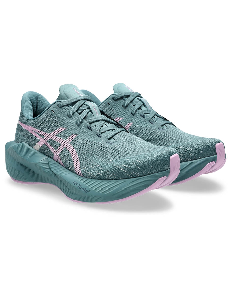 Tenis novablast 6 para correr asics de mujer