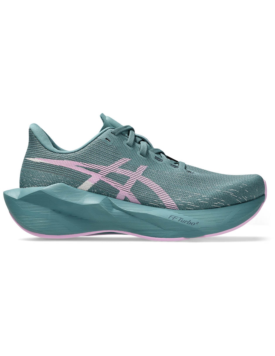 Tenis novablast 6 para correr asics de mujer