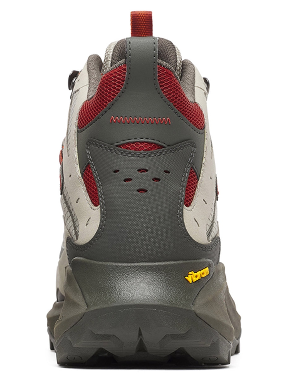 Bota de montañismo y senderismo merrell moab speed 2 mid gtx para hombre