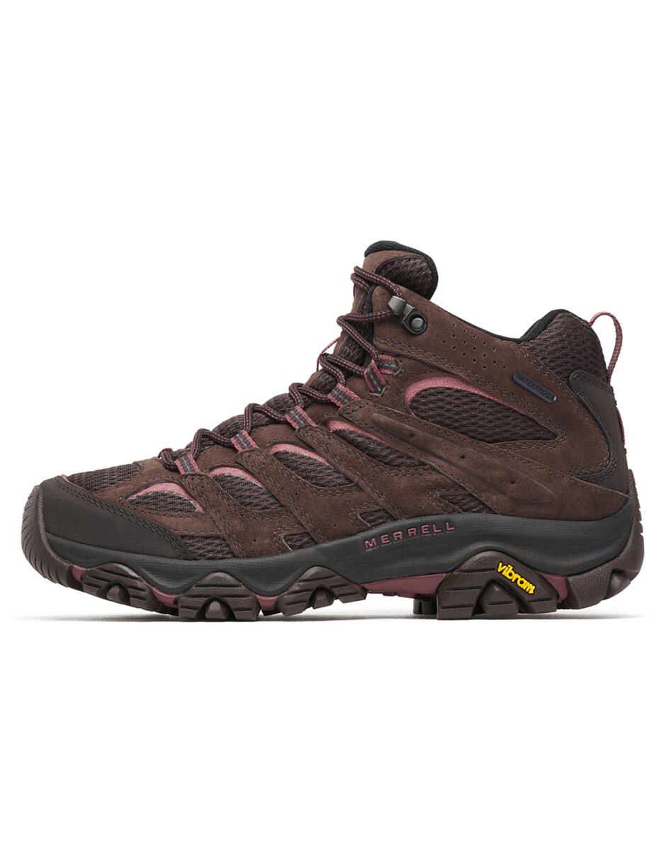 Tenis Moab 3 Mid Wp para entrenamiento de mujer
