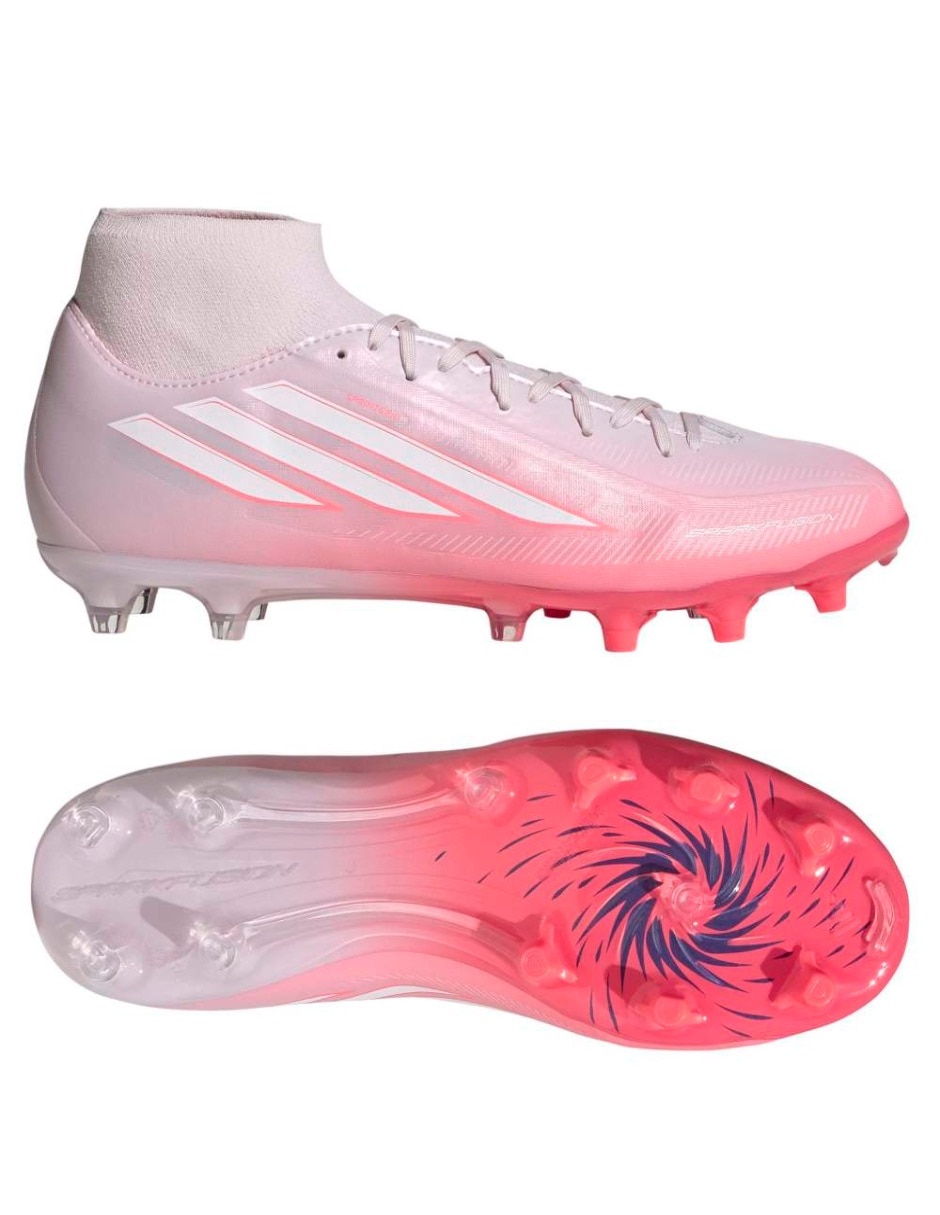 Tenis f50 sparkfusion league fg/ag para fútbol adidas de mujer