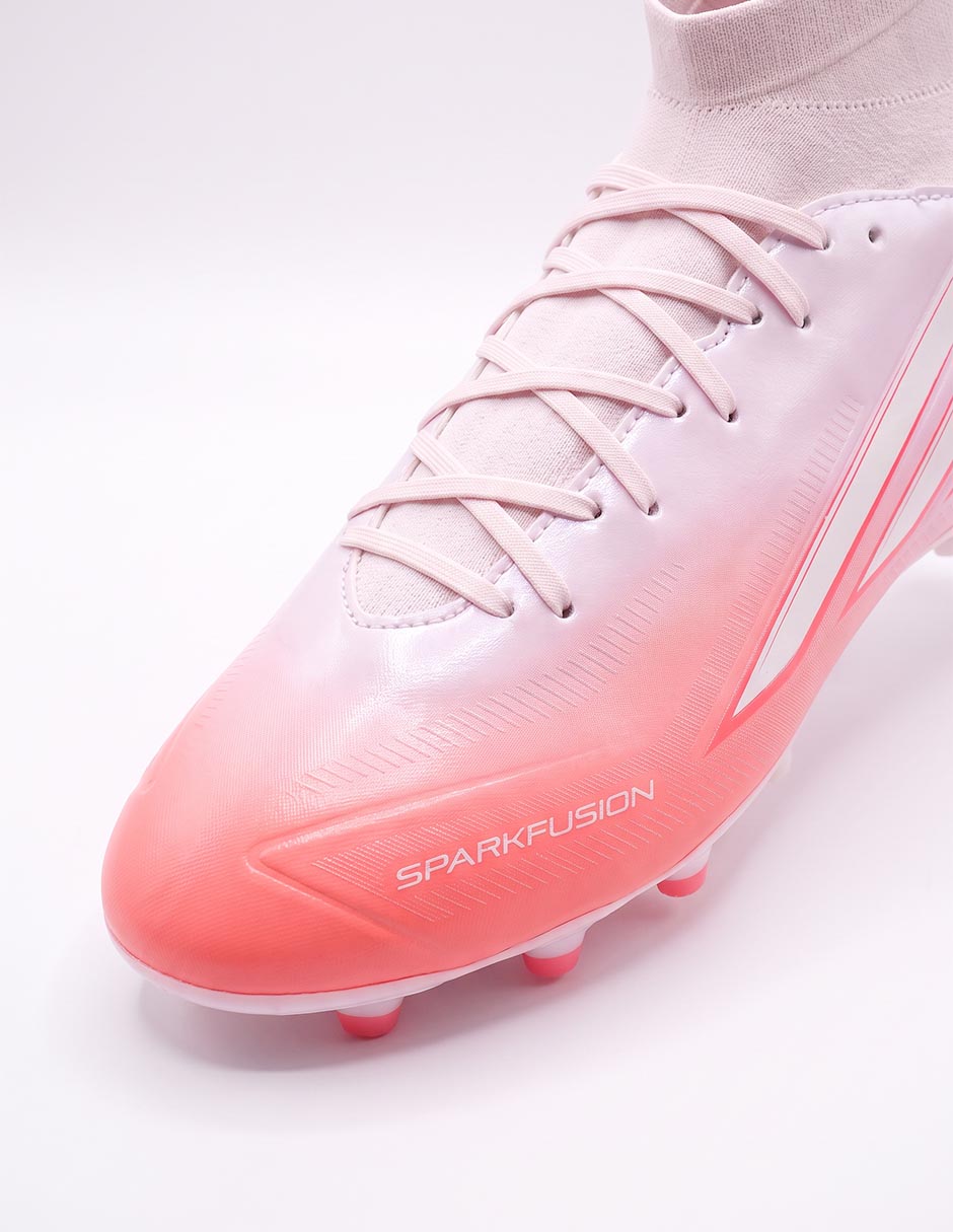 Tenis f50 sparkffusion club fg/ag para fútbol de mujer 2