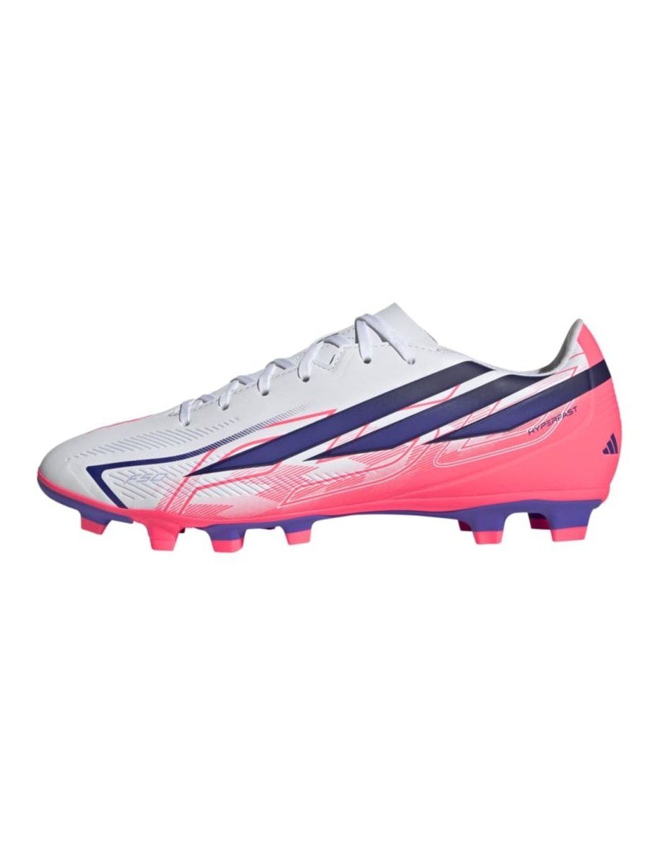 Tenis f50 hyperfast club fg/mg para fútbol adidas de hombre