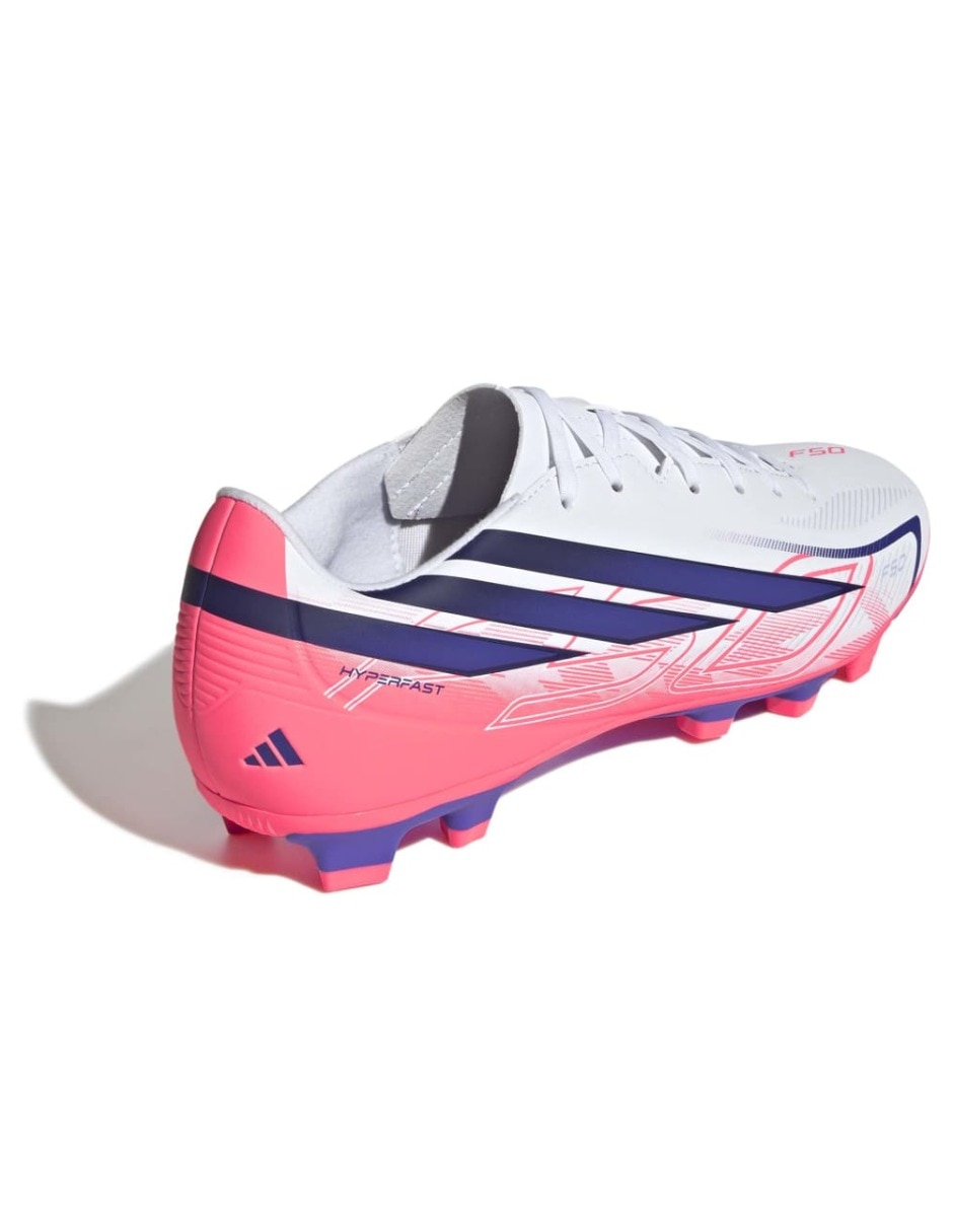 Tenis f50 hyperfast club fg/mg para fútbol adidas de hombre