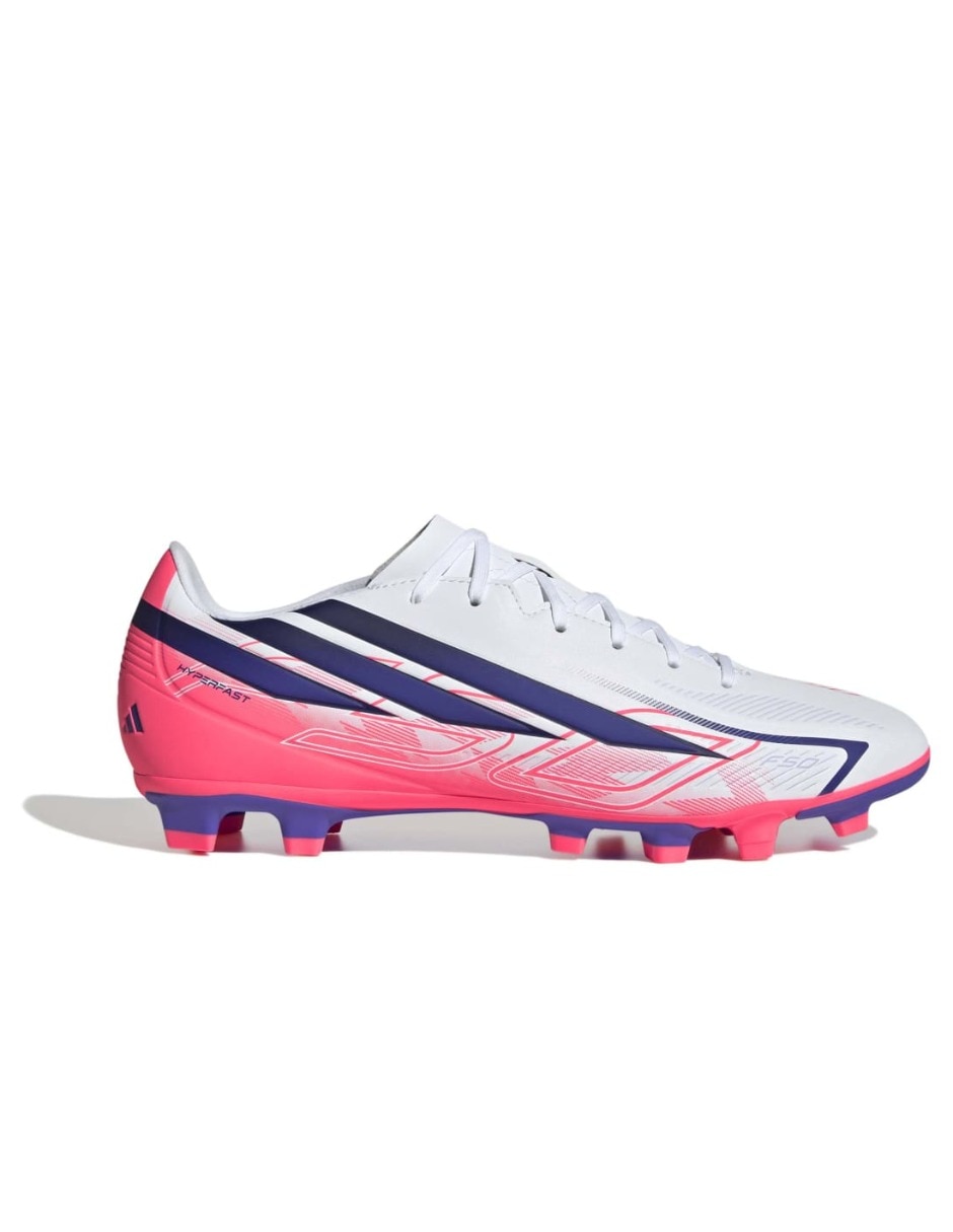 Tenis f50 hyperfast club fg/mg para fútbol adidas de hombre
