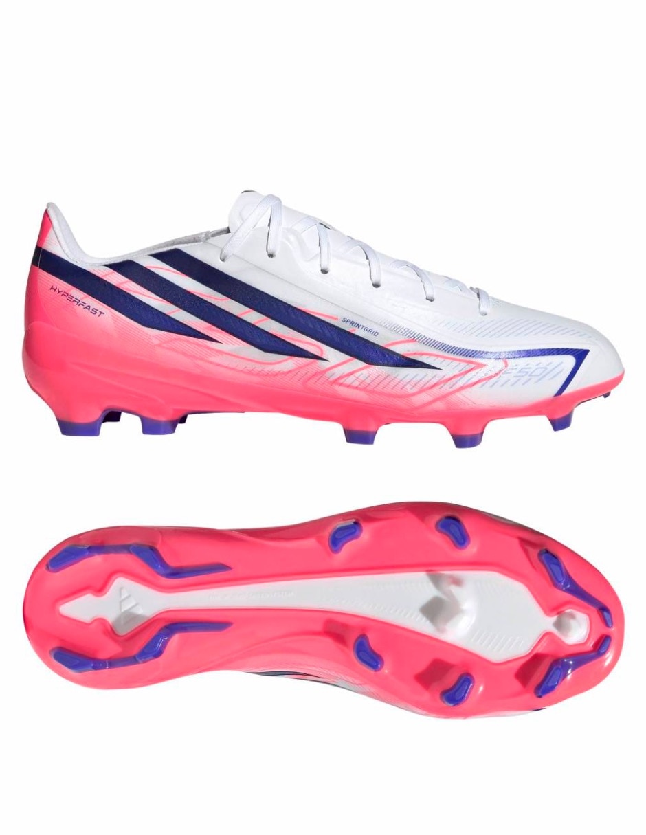 Tenis f50 hyperfast league fg para fútbol adidas de hombre