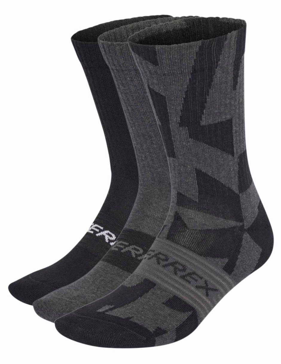 Set calceta comfort para entrenamiento Adidas unisex 3 pares