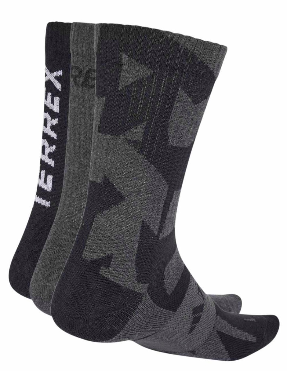 Set calceta comfort para entrenamiento Adidas unisex 3 pares