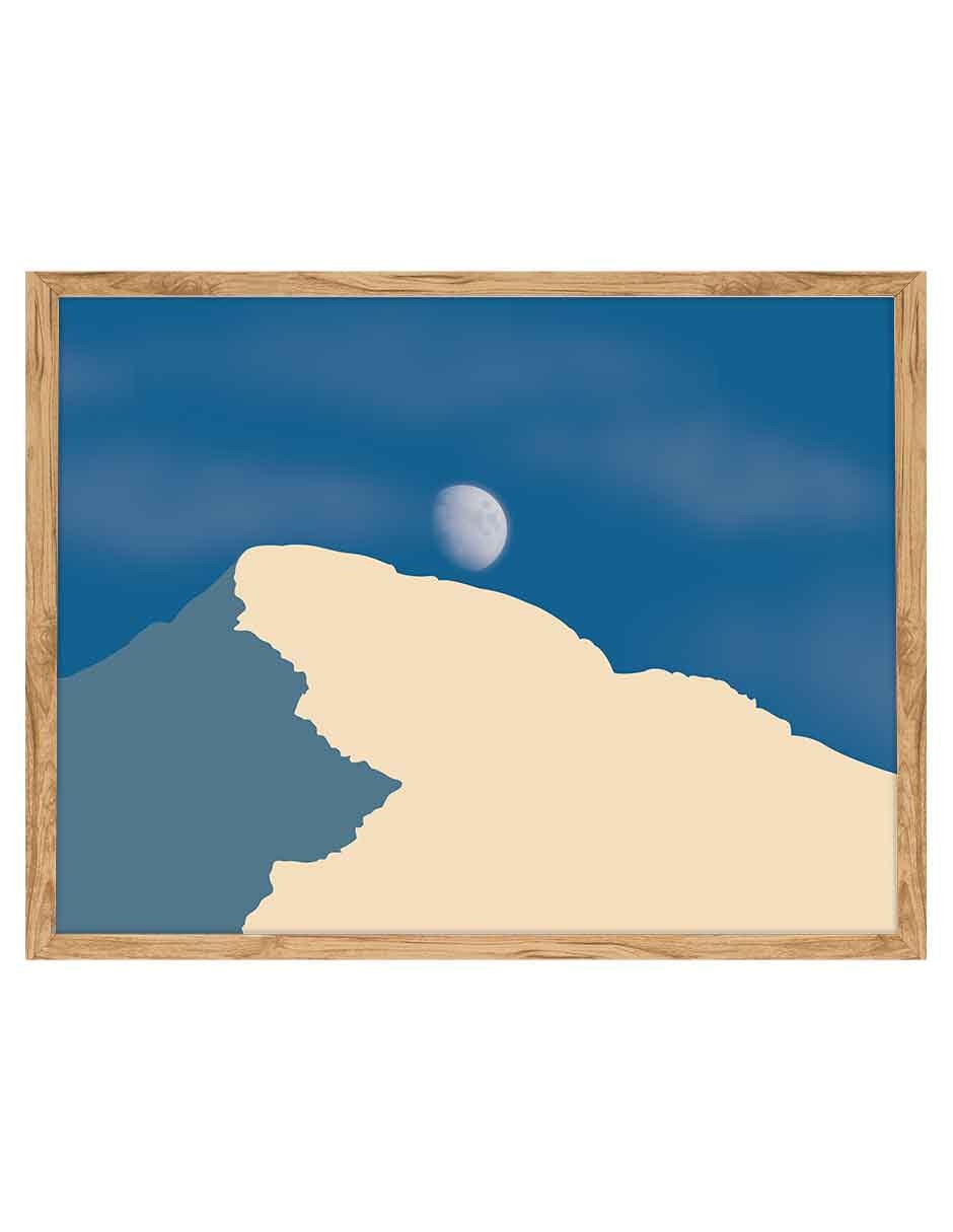 Cuadro decorativo paisajes ilustrados Cuadro decorativo paisajes ilustrados