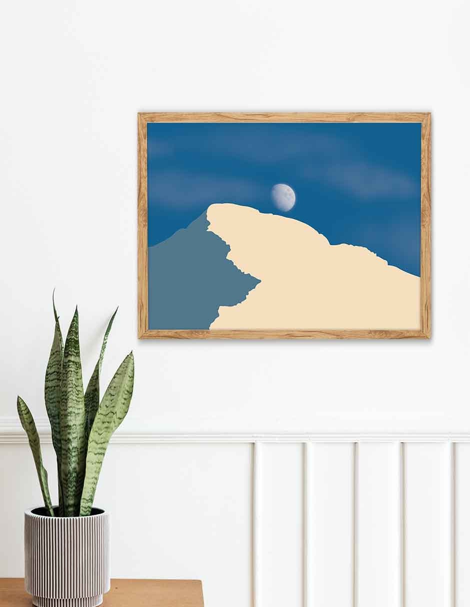 Cuadro decorativo Fábrica Galería paisajes ilustrados