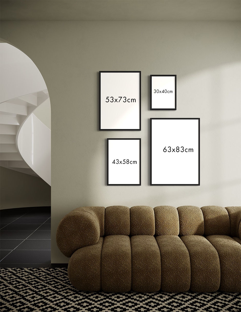 Cuadro decorativo Fábrica Galería paisajes ilustrados