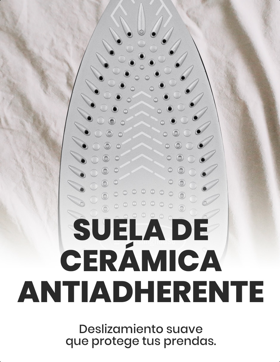 Plancha Westinghouse WGSI8002 suela cerámica