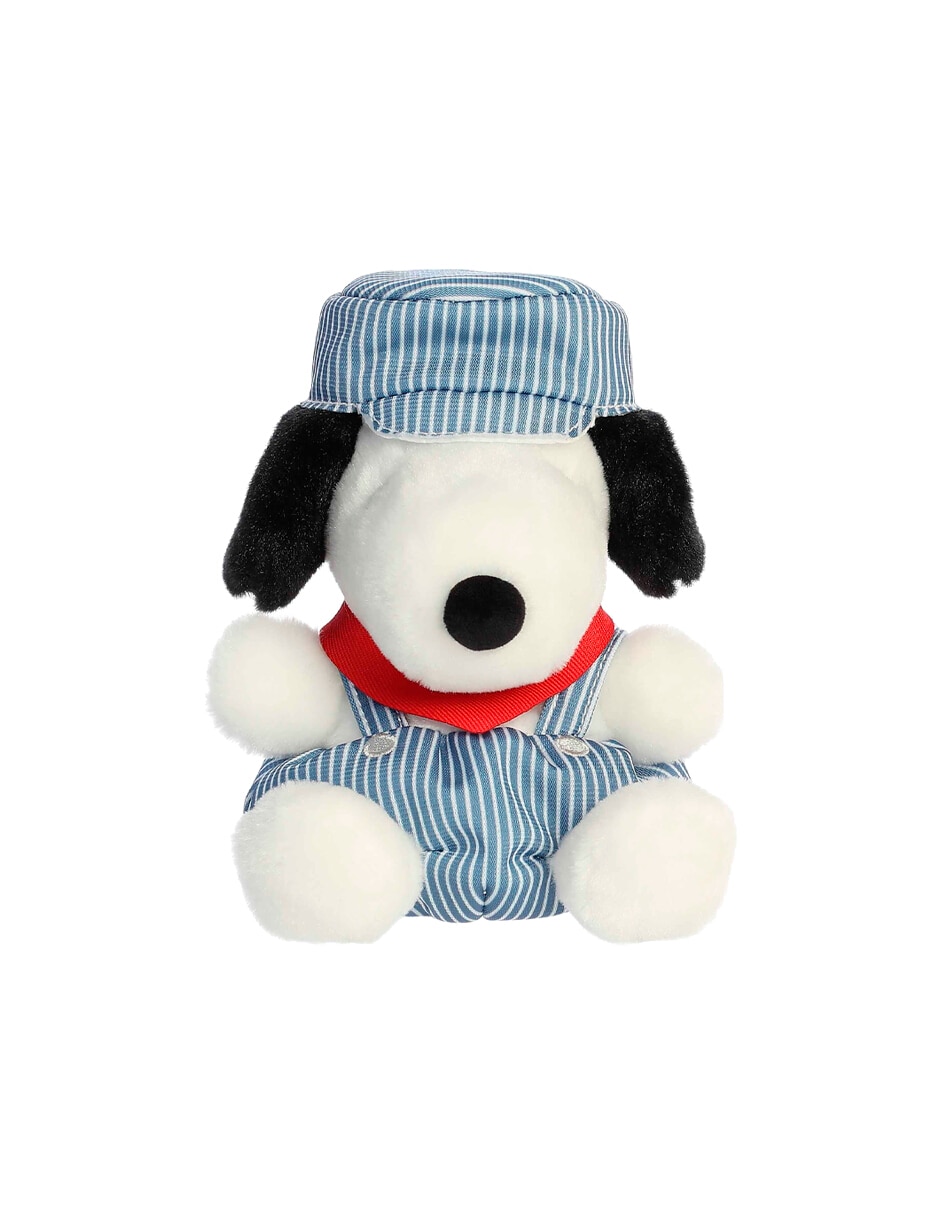 Peluche de Peanuts Snoopy ingeniero de tren de 12 cm