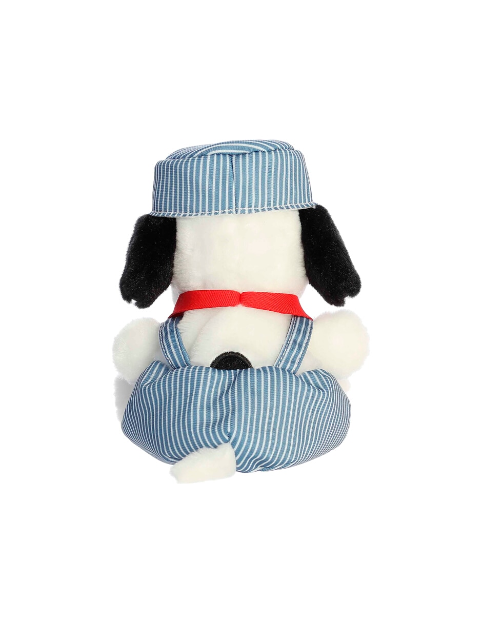 Peluche de Peanuts Aurora Snoopy ingeniero de tren de 12 cm