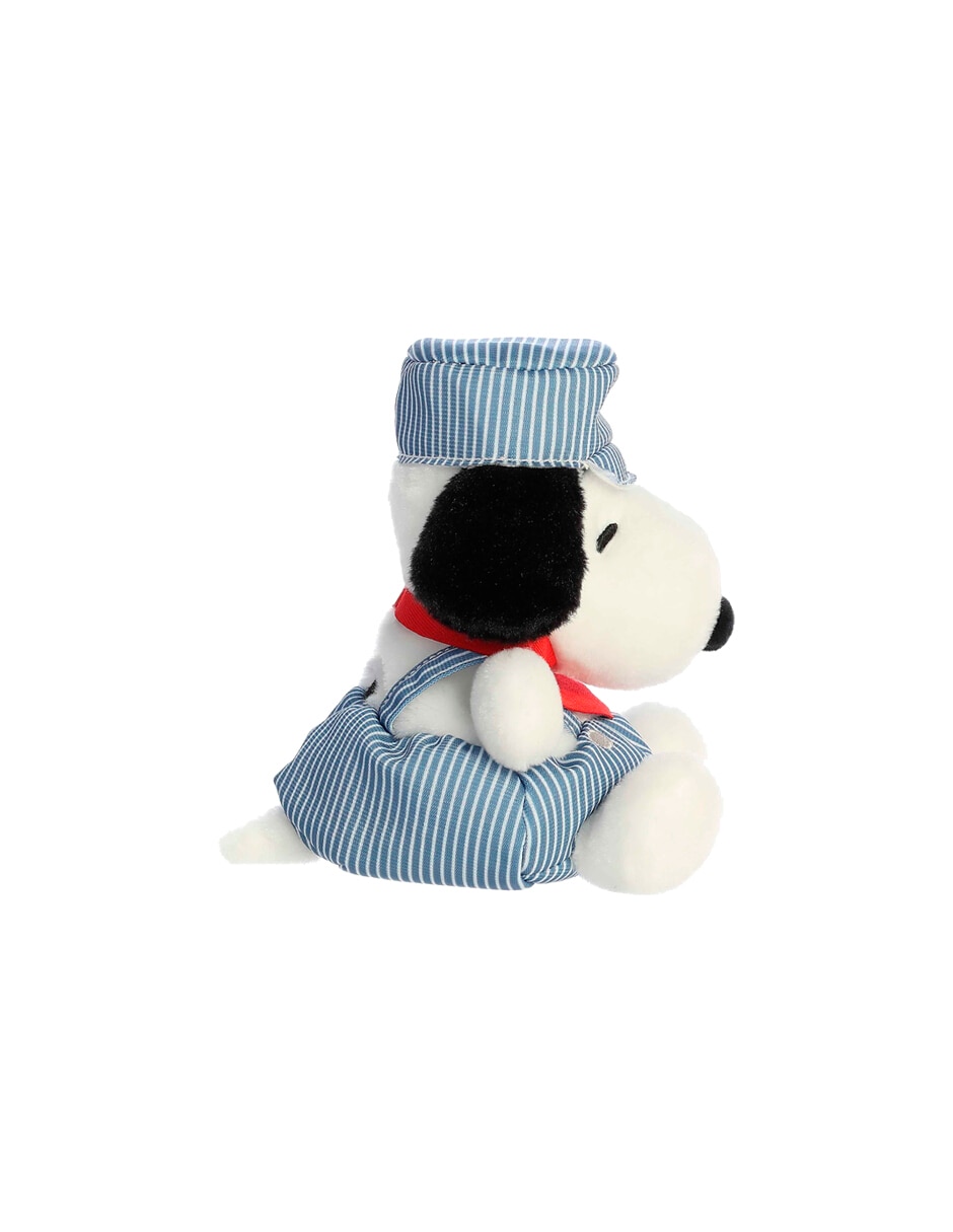 Peluche de Peanuts Aurora Snoopy ingeniero de tren de 12 cm